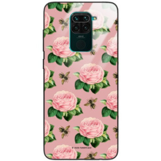 ETUI W KWIATY NA TELEFON XIAOMI REDMI NOTE 9...