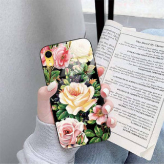 ETUI W KWIATY NA TELEFON APPLE IPHONE XR ST_SFLW-2020-1-107