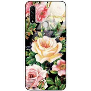 ETUI W KWIATY NA TELEFON OPPO A8 / A31 2020...