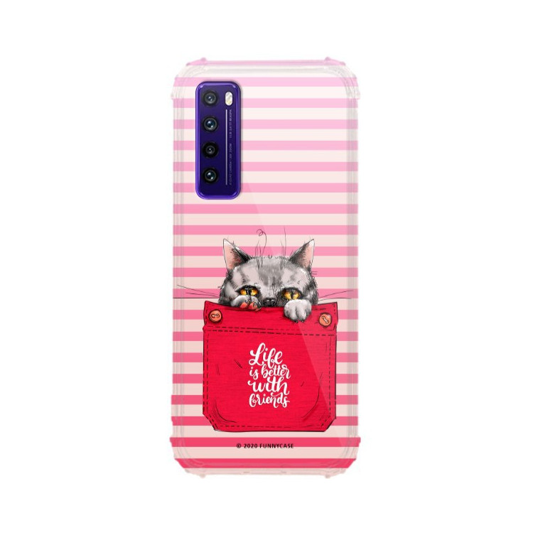 Etui Huawei NOVA 7, ST_SZN-2020-1-100 Wzory - FunnyCase