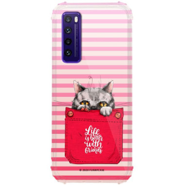 Etui Huawei NOVA 7, ST_SZN-2020-1-100 Wzory - FunnyCase