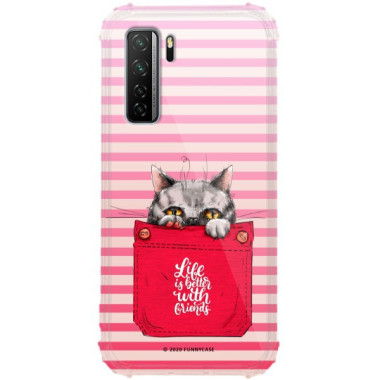 Etui Huawei P40 LITE 5G, ST_SZN-2020-1-100 Wzory - FunnyCase