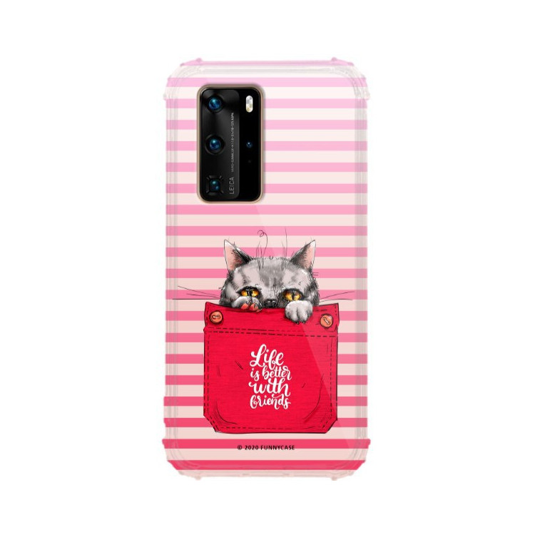 Etui Huawei P40 PRO, ST_SZN-2020-1-100 Wzory - FunnyCase