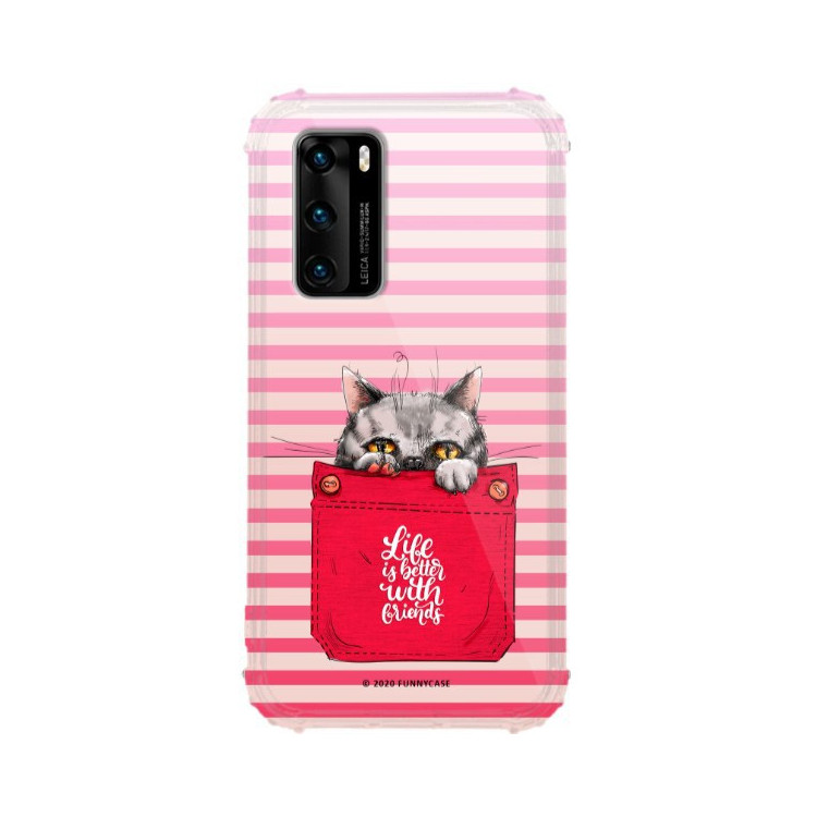 Etui Huawei P40, ST_SZN-2020-1-100 Wzory - FunnyCase