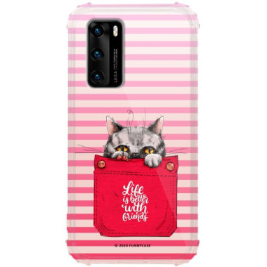 Etui Huawei P40, ST_SZN-2020-1-100 Wzory - FunnyCase