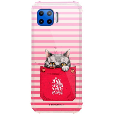 Etui Motorola MOTO G 5G PLUS, ST_SZN-2020-1-100 Wzory - FunnyCase