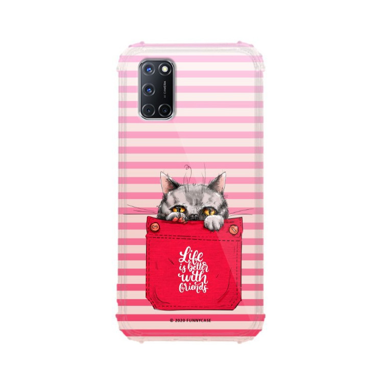 Etui Oppo A52 / A72 / A92, ST_SZN-2020-1-100 Wzory - FunnyCase