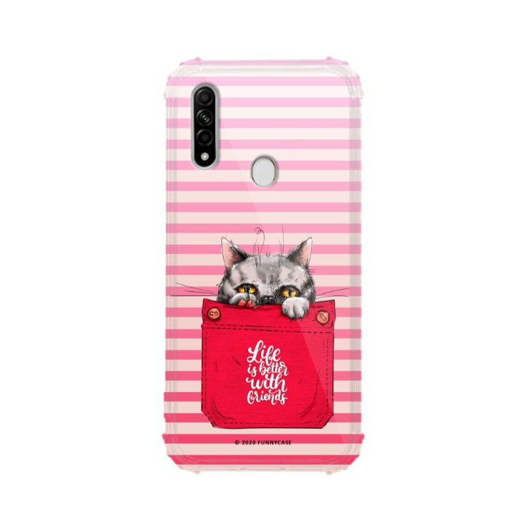 Etui Oppo A8 / A31 2020, ST_SZN-2020-1-100 Wzory - FunnyCase