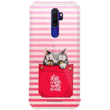 Etui Oppo A9 2020, ST_SZN-2020-1-100 Wzory - FunnyCase