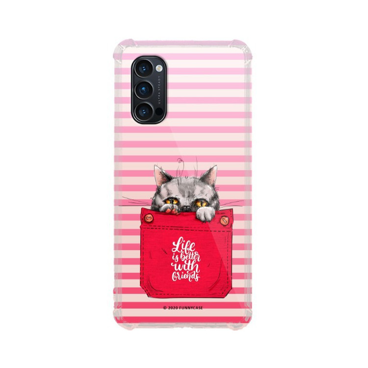 Etui Oppo RENO 4 PRO 5G, ST_SZN-2020-1-100 Wzory - FunnyCase