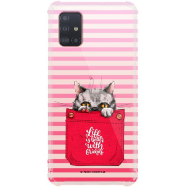 Etui Samsung GALAXY A51, ST_SZN-2020-1-100 Wzory - FunnyCase