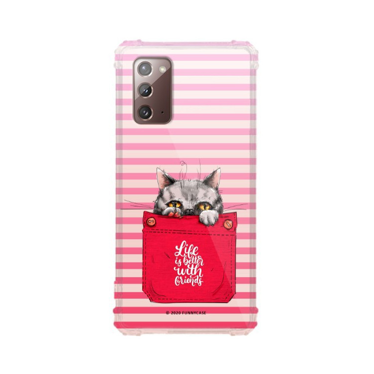 Etui Samsung GALAXY NOTE 20, ST_SZN-2020-1-100 Wzory - FunnyCase