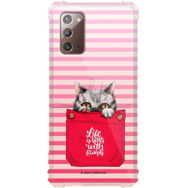 Etui Samsung GALAXY NOTE 20, ST_SZN-2020-1-100 Wzory - FunnyCase