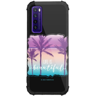 Etui Huawei NOVA 7, ST_SZN-2020-1-106 Wzory - FunnyCase