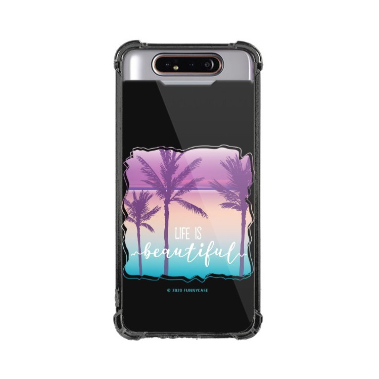 Etui Samsung GALAXY A80, ST_SZN-2020-1-106 Wzory - FunnyCase