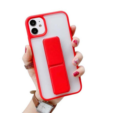 Etui Apple IPHONE 11 PRO, Folding Bracket czerowny - FunnyCase