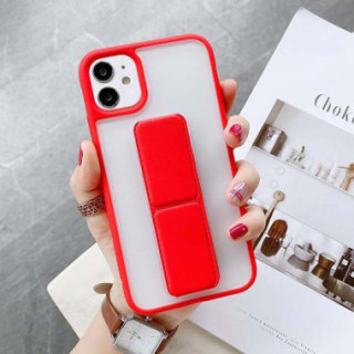 Etui Apple IPHONE 6 / 6S, Folding Bracket Czerwony - FunnyCase