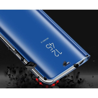 Etui Samsung GALAXY S20 FE / S20 LITE, Book Clear View Niebieski - FunnyCase