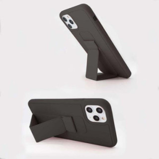 Etui Apple IPHONE 12 / 12 PRO, Stand Bracket Czarny - FunnyCase