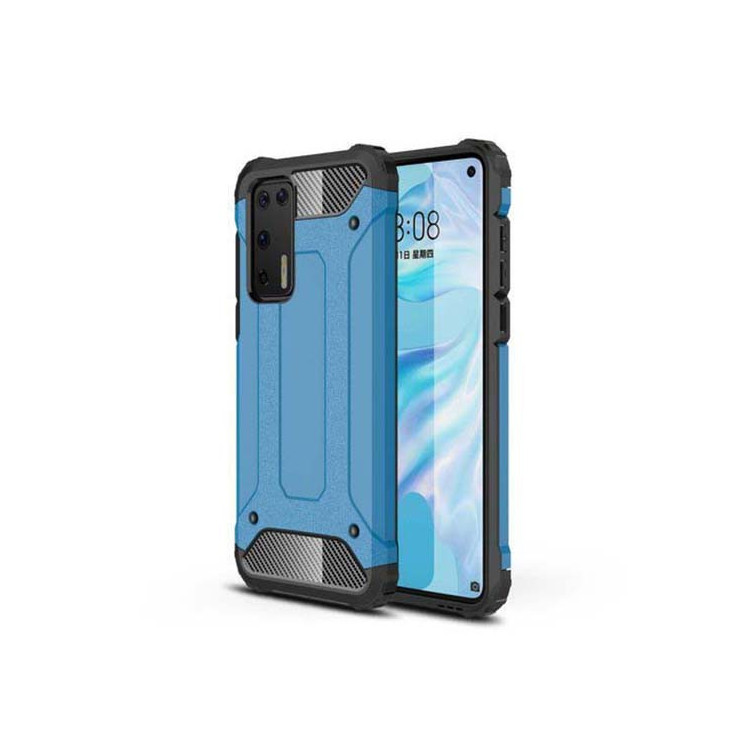 Etui Huawei P40, Drop Niebieski - FunnyCase