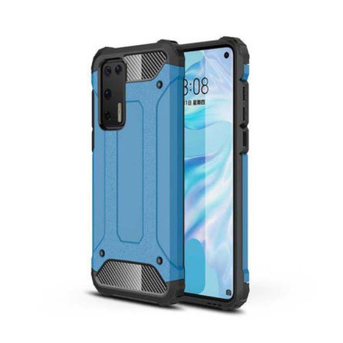 Etui Huawei P40, Drop Niebieski - FunnyCase