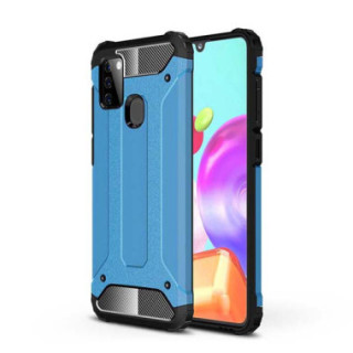 Etui Samsung GALAXY A21S, Drop Niebieski - FunnyCase