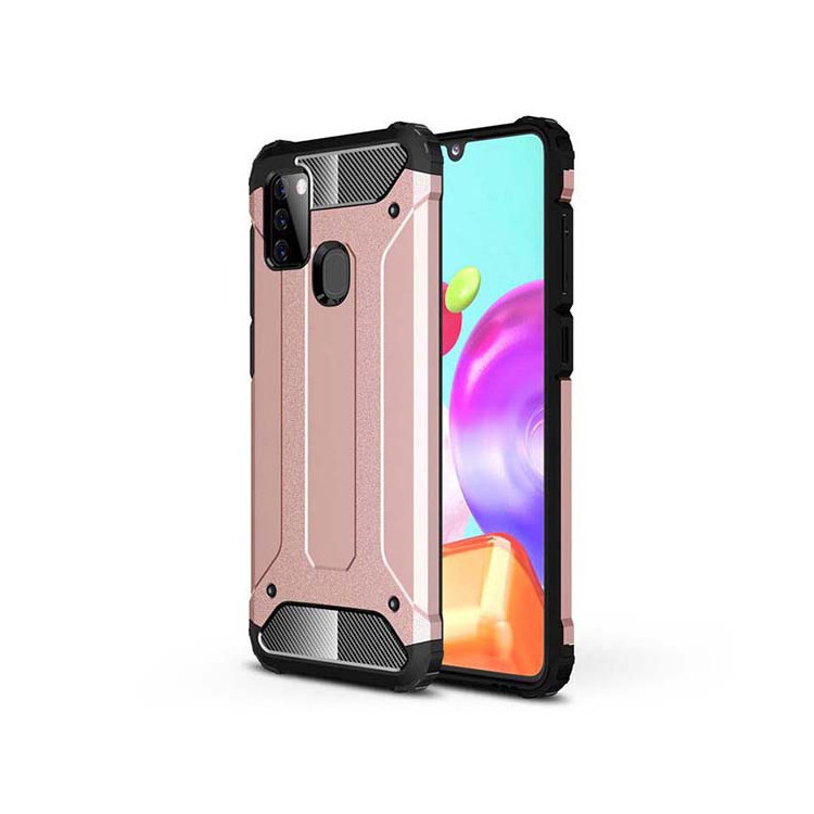 Etui Samsung GALAXY A21S, Drop Rose gold - FunnyCase