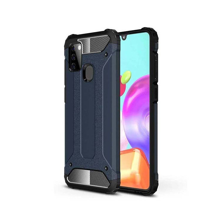 Etui Samsung GALAXY A21S, Drop Szary - FunnyCase