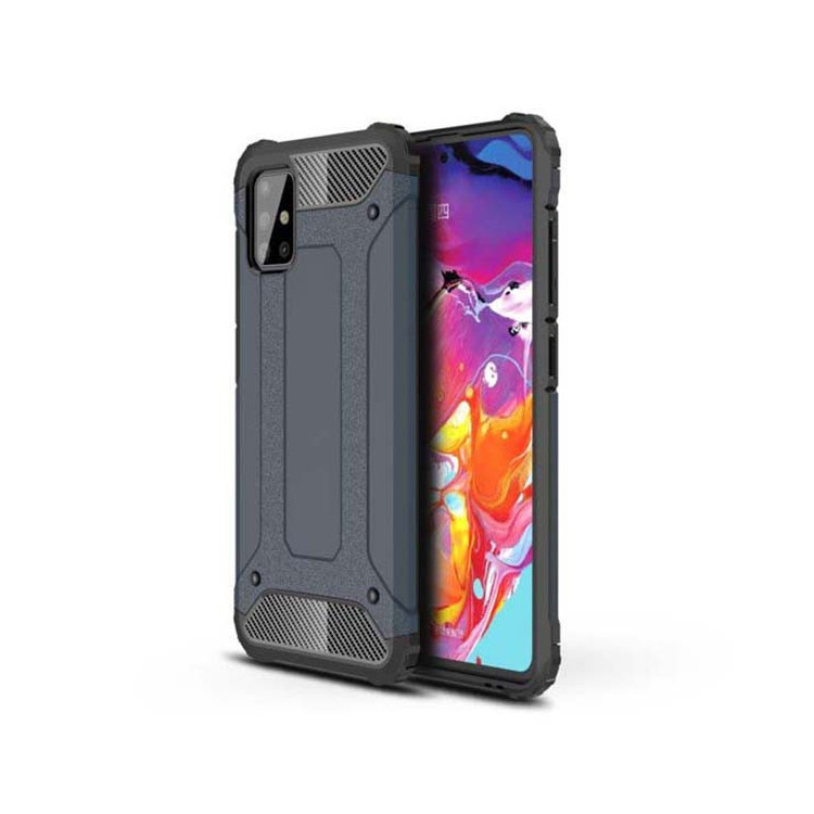 Etui Samsung GALAXY A51, Drop Szary - FunnyCase