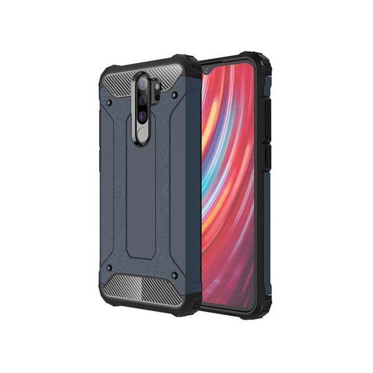 Etui Xiaomi REDMI NOTE 8 PRO, Drop Szary - FunnyCase