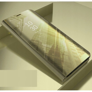 Etui Xiaomi MI 10T LITE 5G, Book Clear View Złoty - FunnyCase