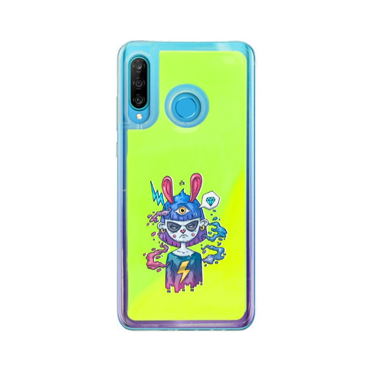 ETUI LIQUID NEON NA TELEFON HUAWEI P30 LITE ZIELONY ST_CBR-2020-2-200