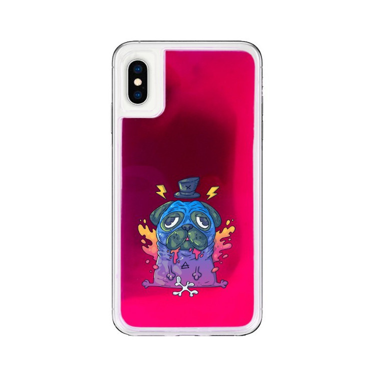 ETUI LIQUID NEON NA TELEFON APPLE IPHONE X / XS RÓŻOWY ST_CBR-2020-2-201