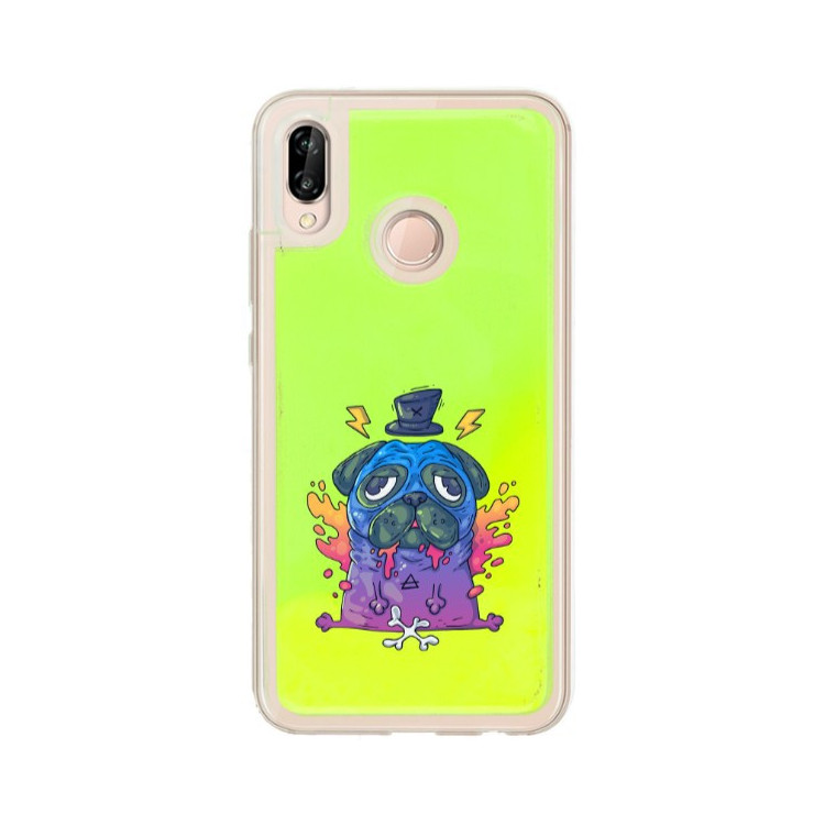 ETUI LIQUID NEON NA TELEFON HUAWEI P20 LITE ZIELONY ST_CBR-2020-2-201