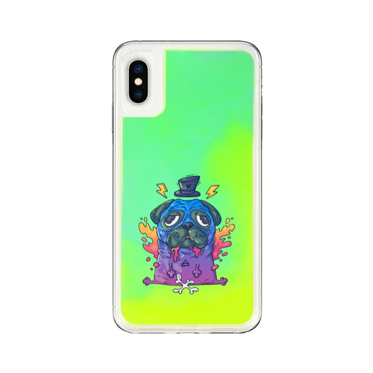 ETUI LIQUID NEON NA TELEFON APPLE IPHONE X / XS ZIELONY ST_CBR-2020-2-201