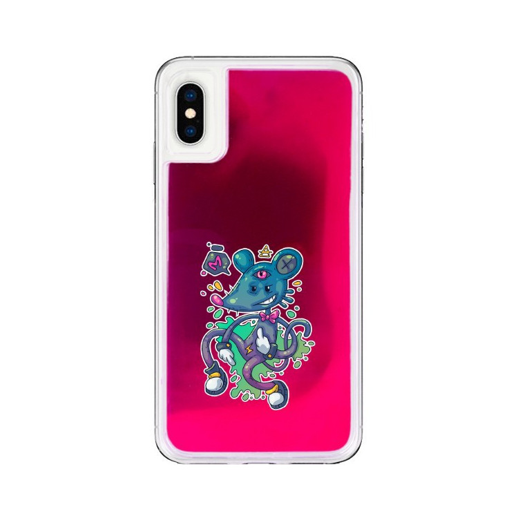 ETUI LIQUID NEON NA TELEFON APPLE IPHONE X / XS RÓŻOWY ST_CBR-2020-2-202