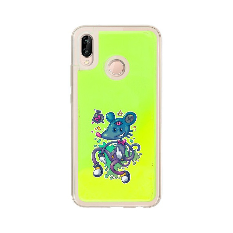 ETUI LIQUID NEON NA TELEFON HUAWEI P20 LITE ZIELONY ST_CBR-2020-2-202