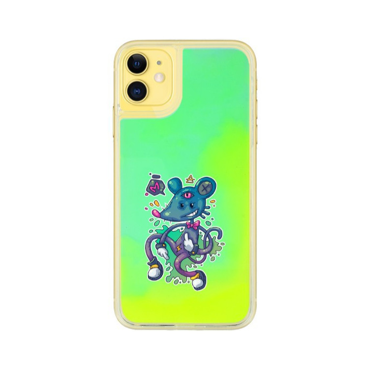 ETUI LIQUID NEON NA TELEFON APPLE IPHONE 11 ZIELONY ST_CBR-2020-2-202