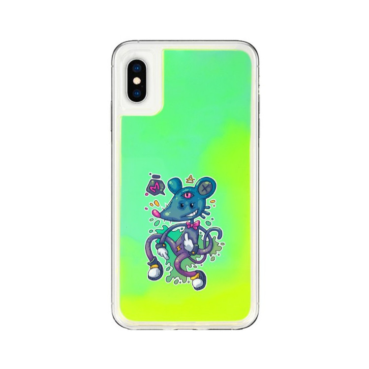 ETUI LIQUID NEON NA TELEFON APPLE IPHONE X / XS ZIELONY ST_CBR-2020-2-202