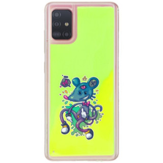 ETUI LIQUID NEON NA TELEFON SAMSUNG GALAXY A51 ZIELONY...