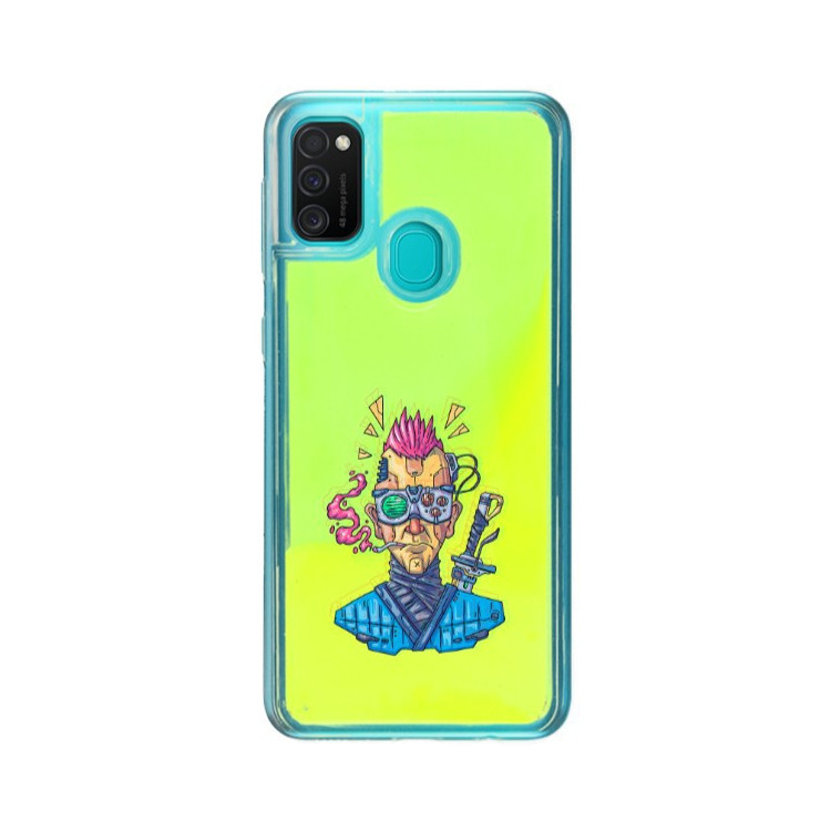 ETUI LIQUID NEON NA TELEFON SAMSUNG GALAXY M21 ZIELONY ST_CBR-2020-2-203