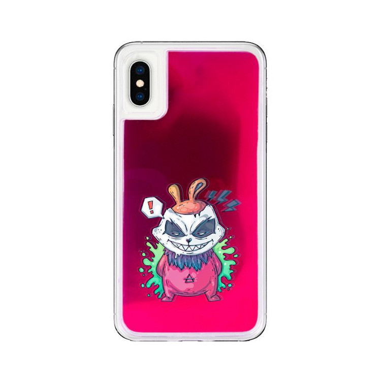 ETUI LIQUID NEON NA TELEFON APPLE IPHONE X / XS RÓŻOWY ST_CBR-2020-2-204