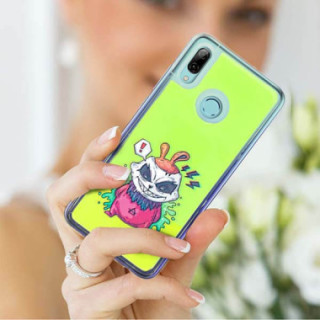 ETUI LIQUID NEON NA TELEFON HUAWEI P SMART 2019 ZIELONY...