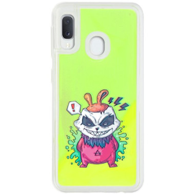 Etui Samsung GALAXY A20E, ST_CBR-2020-2-204 Wzory - FunnyCase