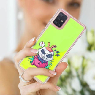 ETUI LIQUID NEON NA TELEFON SAMSUNG GALAXY A51 ZIELONY...