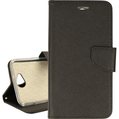 Etui Lg X POWER 2, Book Fancy Czarny - FunnyCase