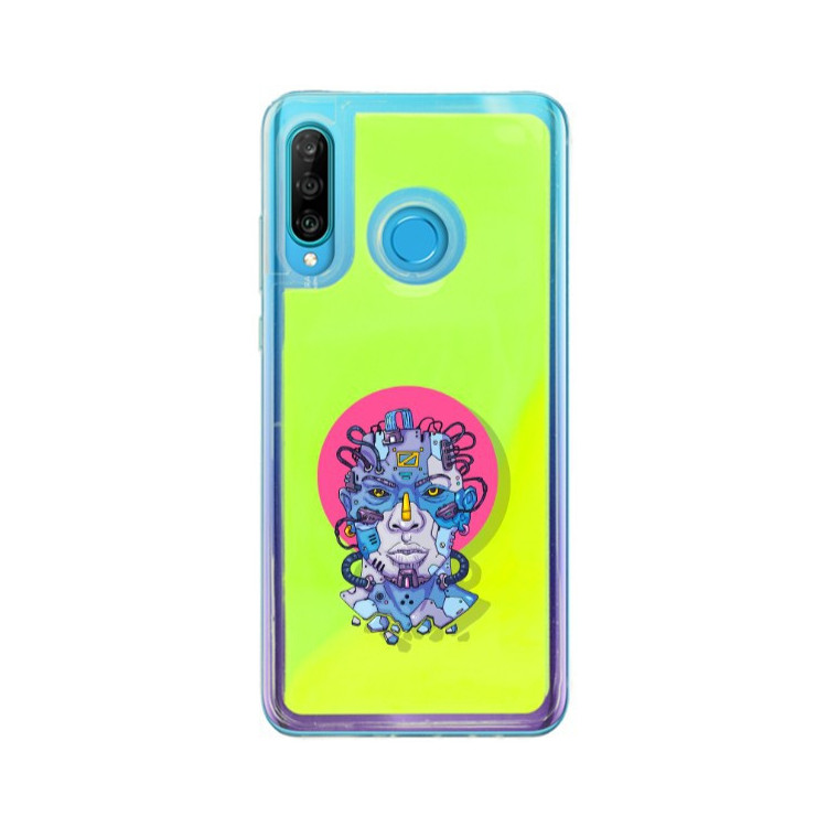 ETUI LIQUID NEON NA TELEFON HUAWEI P30 LITE ZIELONY ST_CBR-2020-2-205