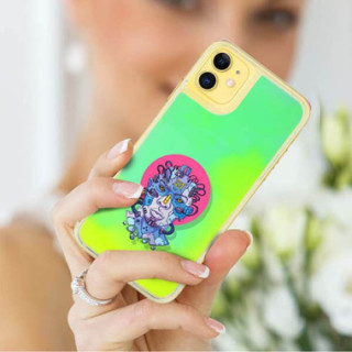 ETUI LIQUID NEON NA TELEFON APPLE IPHONE 11 ZIELONY...