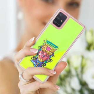 ETUI LIQUID NEON NA TELEFON SAMSUNG GALAXY A51 ZIELONY...