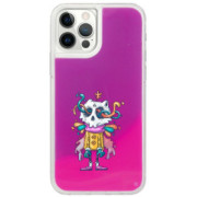 ETUI LIQUID NEON NA TELEFON APPLE IPHONE 12 / 12 PRO RÓŻOWY ST_CBR-2020-2-207
